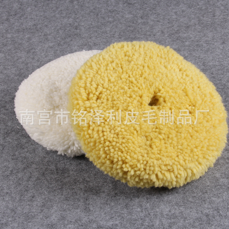 Car polishing 3m double-sided wool polishing disc 05701 double-sided wool ball 05705 wool wheel thread M16 Car polishing 3m double-sided wool polishing disc 05701 double-sided wool ball 05705 wool wheel thread M16