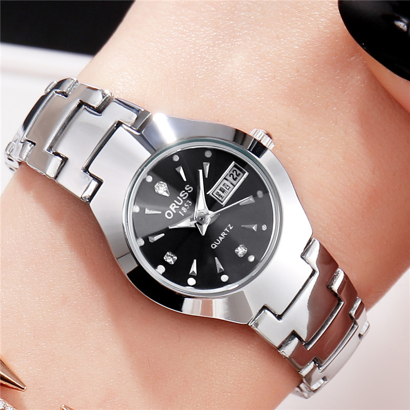 Reloj mujer estudiante cinturón de acero estilo coreano moda simple moda impermeable casual reloj de mujer reloj de cuarzo personalizado reloj de mujer