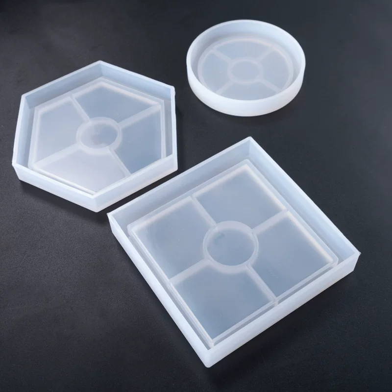 虞美人 Round square accessory, silicone mold, handmade
