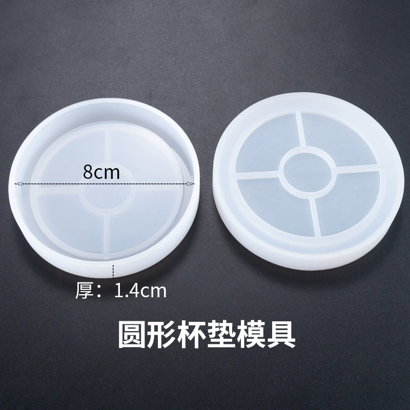 虞美人 Round square accessory, silicone mold, handmade