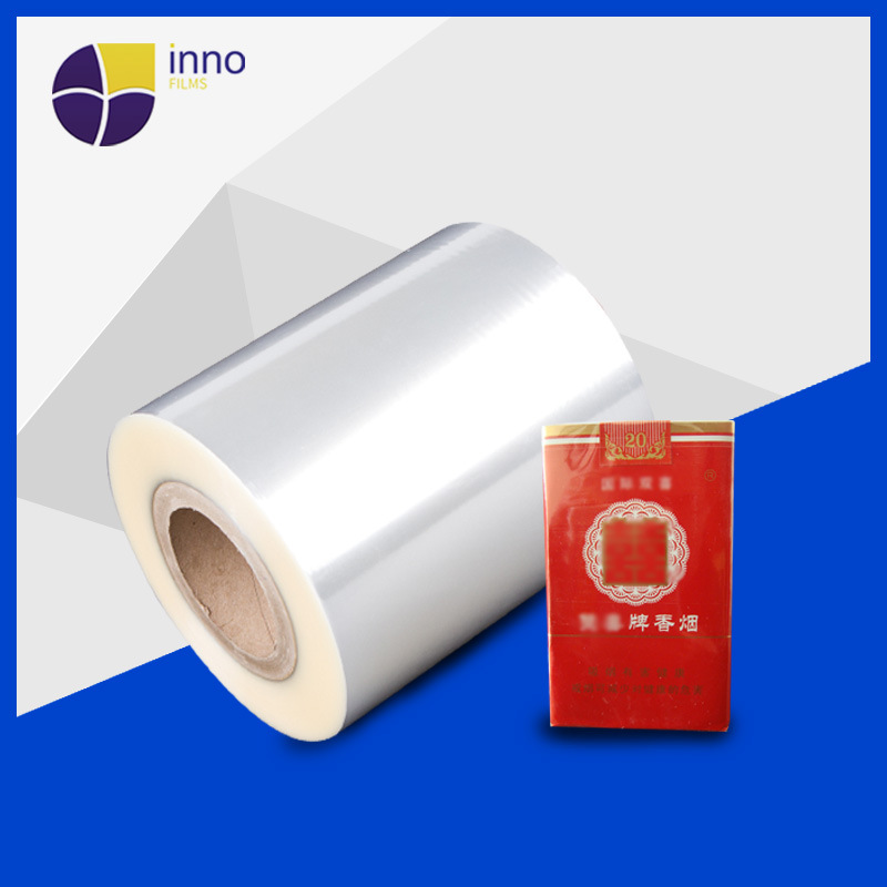 香烟盒包装膜 bopp塑料包装膜透明烟膜香烟裹包膜 卷材收缩烟封膜