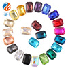 Factory Direct Selling Rectangular Octagon Diamond Point Crystal Necklace DIY mobile phone case paste drilling accessories materials