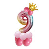 Balloon, digital crown, evening dress, gradient, 32inch