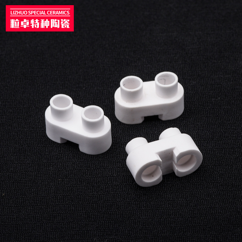 厂家供应氧化铝陶瓷零件瓷头 精密绝缘陶瓷件 工业陶瓷加工
