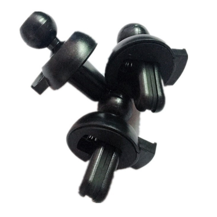 车载重力手机支架配件无线充汽车空调出风口固定夹两脚夹子万向头