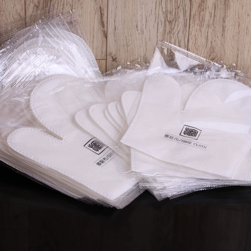 Чистка обуви Отель Гостиница Номер в семье Одноразовые игольчатые хлопчатобумажные салфетки для обуви оптом