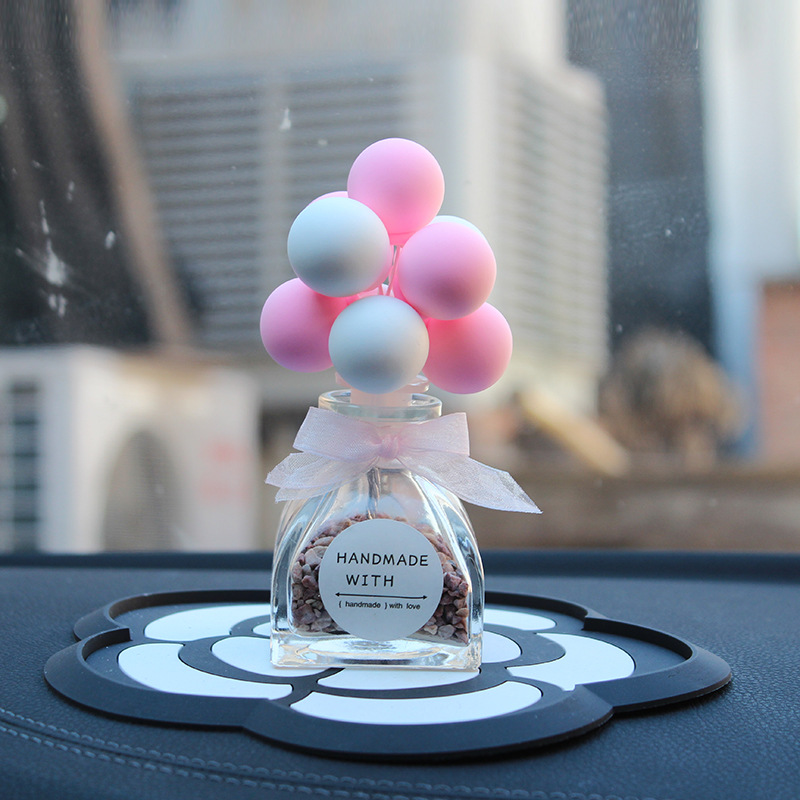 Decoraciones de automóviles personales creativas hermosas y lindas globos para automóviles decoración de automóviles regalos asiento de perfume