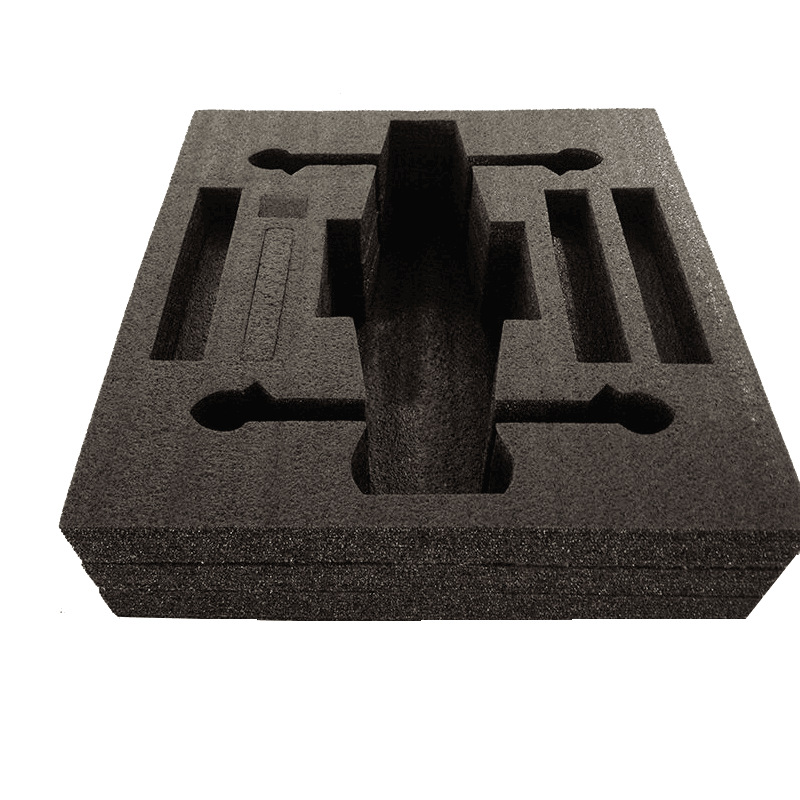 珍珠棉内衬内托异型EPE包装盒防震防护高密度成型EVA卡槽植绒泡棉