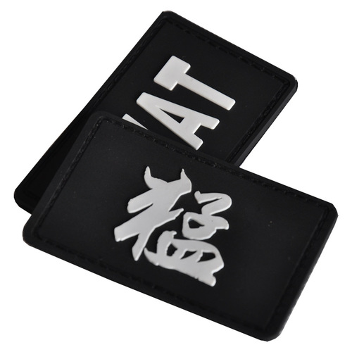 Hanye wholesale supply of Velcro outdoor three-dimensional stickers PVC armbands and badges with various choices for dropshipping