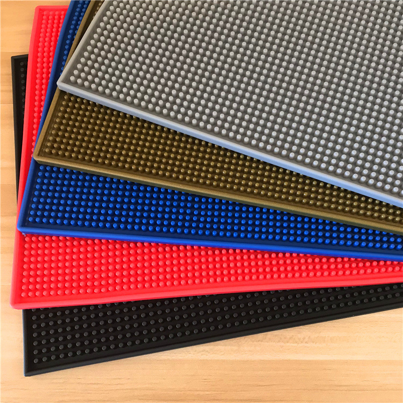 Alfombrilla de barrera de agua de barra antideslizante Alfombrilla de barra de agua Posavasos Jarra de cerveza Protección del medio ambiente Alfombrilla de drenaje de PVC Barmat