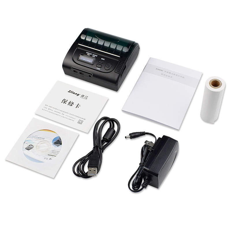 Apple, handheld small printer, 80mm, Android