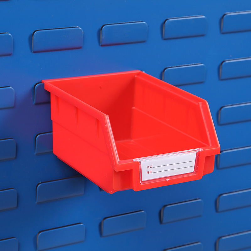 Chuyu caja de piezas montadas en la parte posterior caja de plástico al por mayor material de la caja de herramientas de hardware electrónico agujero cuadrado Louver caja de tablero colgante