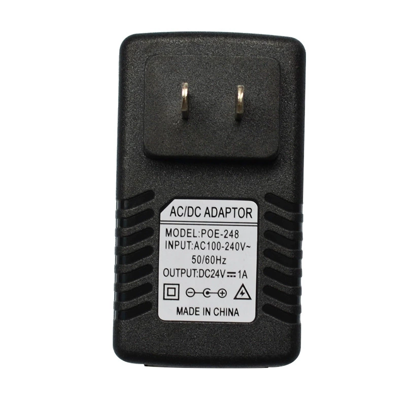 24V1A адаптер питания PoE, питание Ethernet, сетевой мост AP, сетевой адаптер
