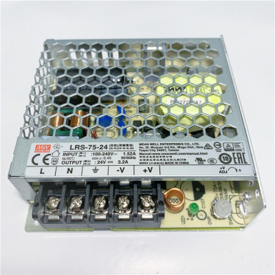 LRS-75-24 24V3.2A 75W开关电源 台湾明纬 工业电源 MEANEWELL