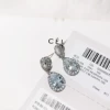 Drop [C] Water (one pair of Didi silver needle earrings)