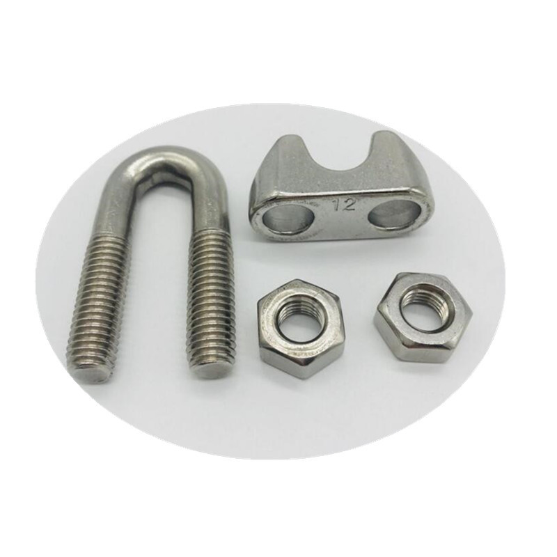 DIN741卡头 不锈钢304 钢丝绳紧固件