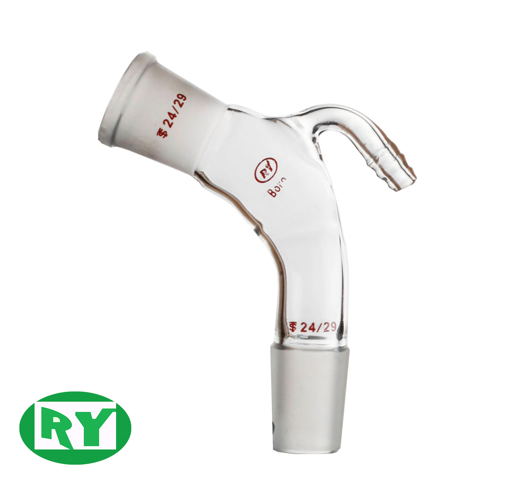 上海禾汽 实力厂家 具咀接受管 弯形转接管105°连接管 标准磨口