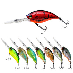 Internal laser deep-diving sea fishing rock fat fake bait 70mm/21g 75mm/22.5g hard bait CB033 9034