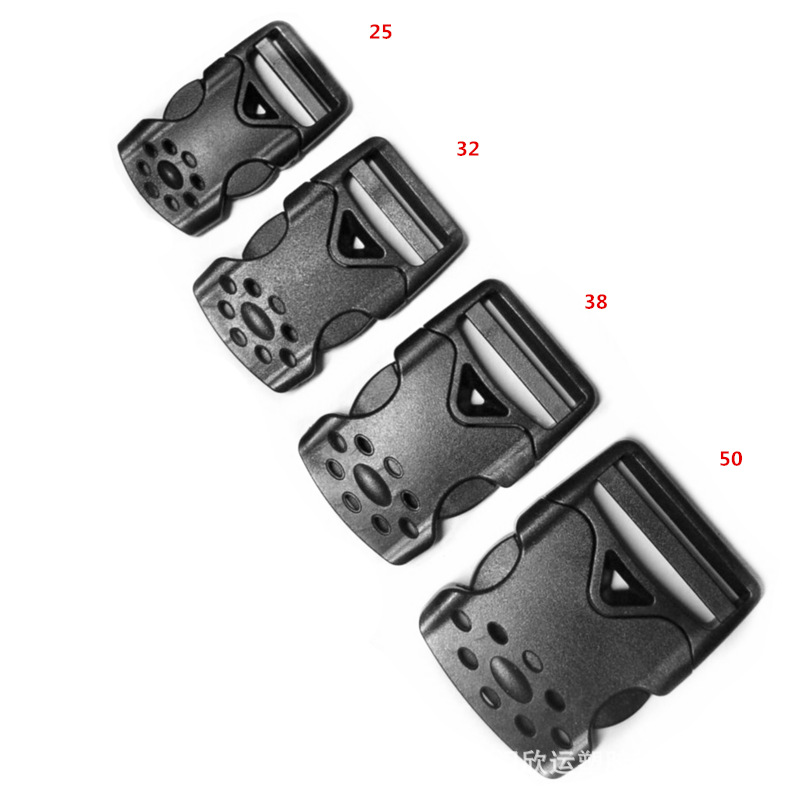 东莞自销自产塑料扣具汽车安全带扣插扣塑料插扣 调节扣 38MM安全