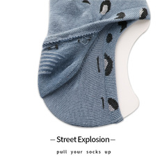 船襪豹紋襪子女時尚新款韓國淺口日系復古學院風隱形襪ins街頭潮