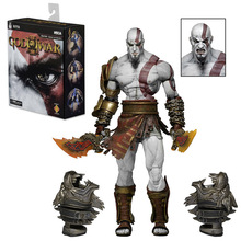 NECA 战神3 Ultimate Kratos 奎托斯 奎爷 盒装豪华版 手办模型