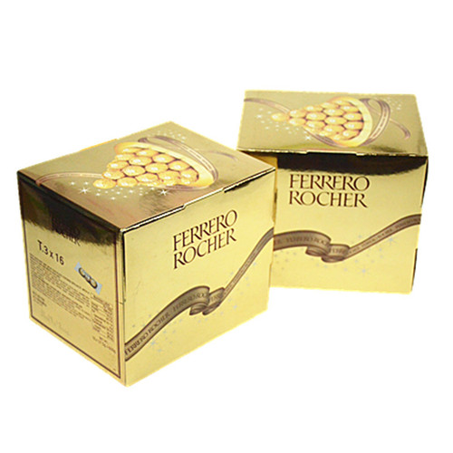 Imported Italian Chocolate Ferrero Rocher Almond-Filled Praline Chocolate Wedding Celebration Gift Bagged Candy