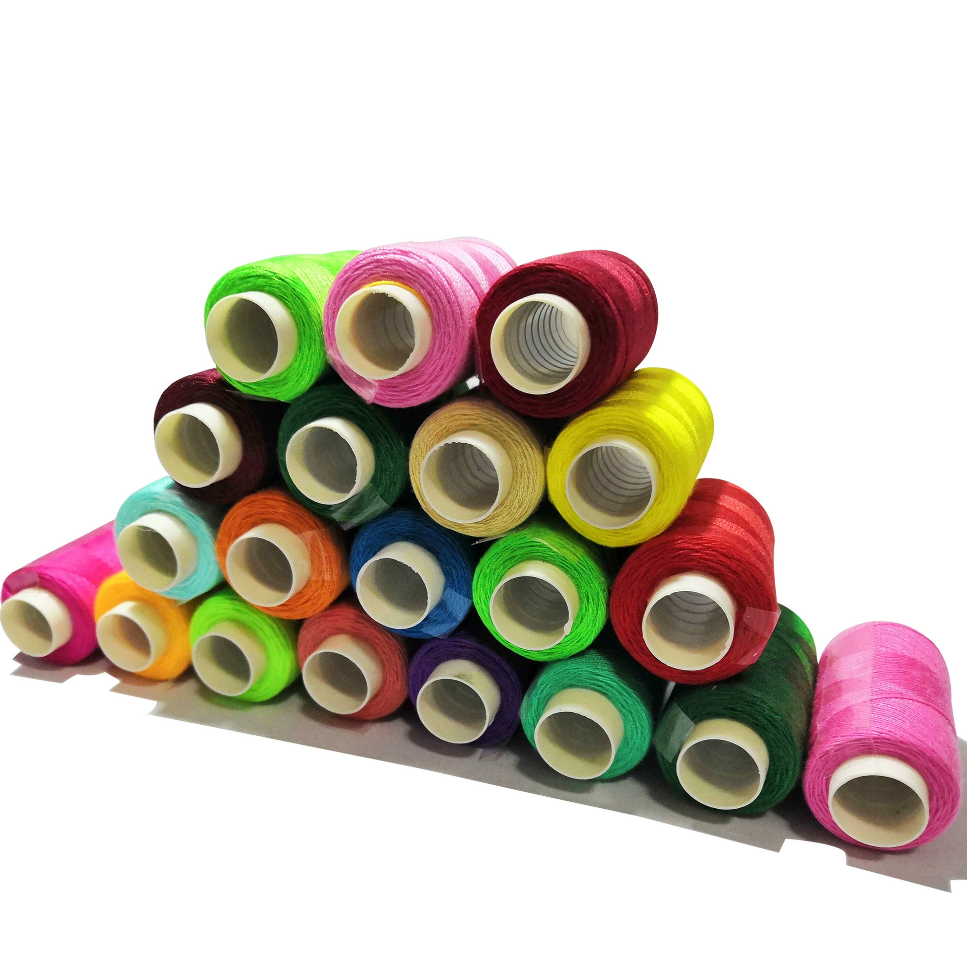 Оптовая Продажа с фабрики цветные бытовые швейные нитки DIY маленькие нитки швейный набор коробка супермаркет Поставка полиэфирная нить
