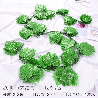 20 hojas de uva extra grandes por paquete (12 piezas)