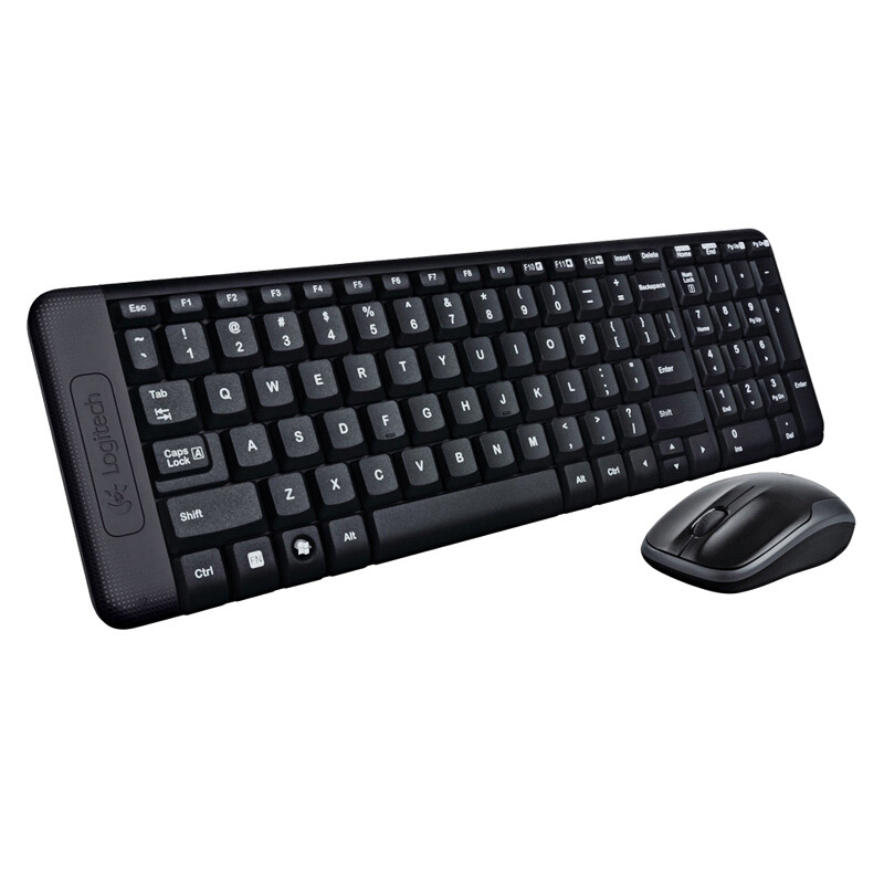 Productos originales Logitech/Logitech MK220 teclado inalámbrico y traje de ratón de borde estrecho Kit de teclado y ratón