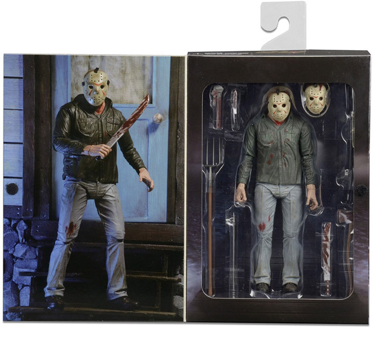NECA Viernes Negro tercera 3D JASON Deluxe Edition modelo hecho a mano