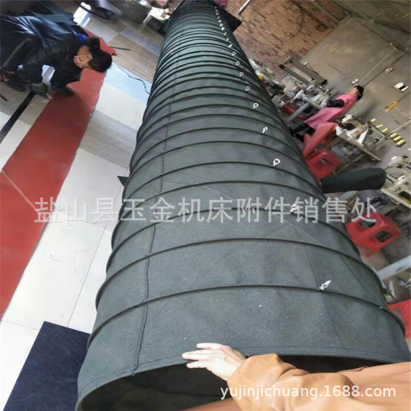 耐高温帆布通风软连接防火阻燃出烟伸缩式软接头风机软连接