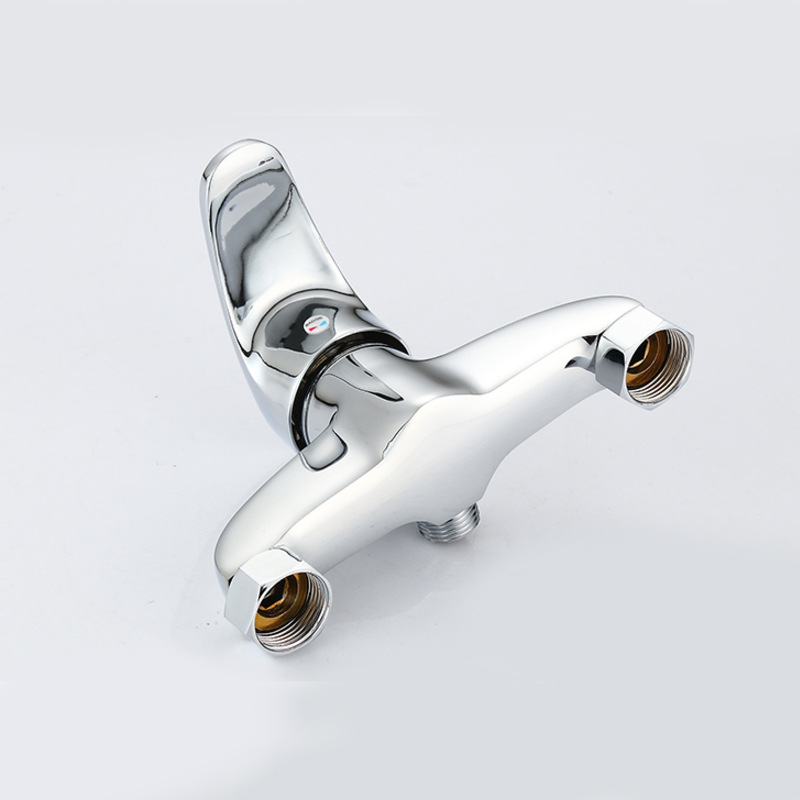 Factory copper shower faucet shower dark installation of shower valve hot and cold water mixed water mixed valve Shower mixed faucet 4