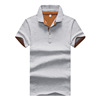 Trend short sleeve T-shirt, men's uniform for leisure, polo, wholesale