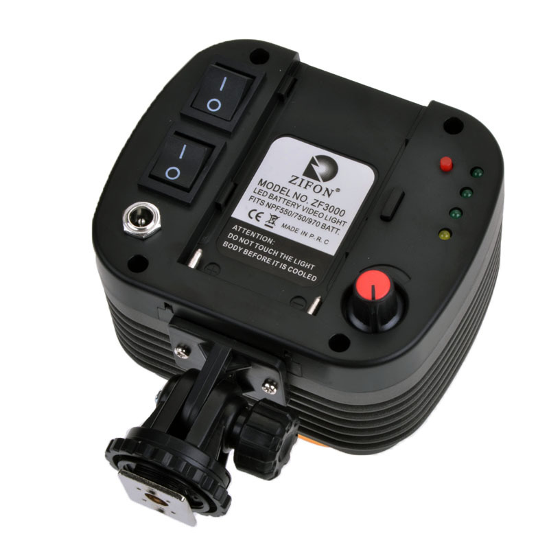 Zhifeng ZF-3000 fotografía luz boda Luz de relleno LED ajustable Temperatura de dos colores luz constante Cámara de noticias Luz de disparo