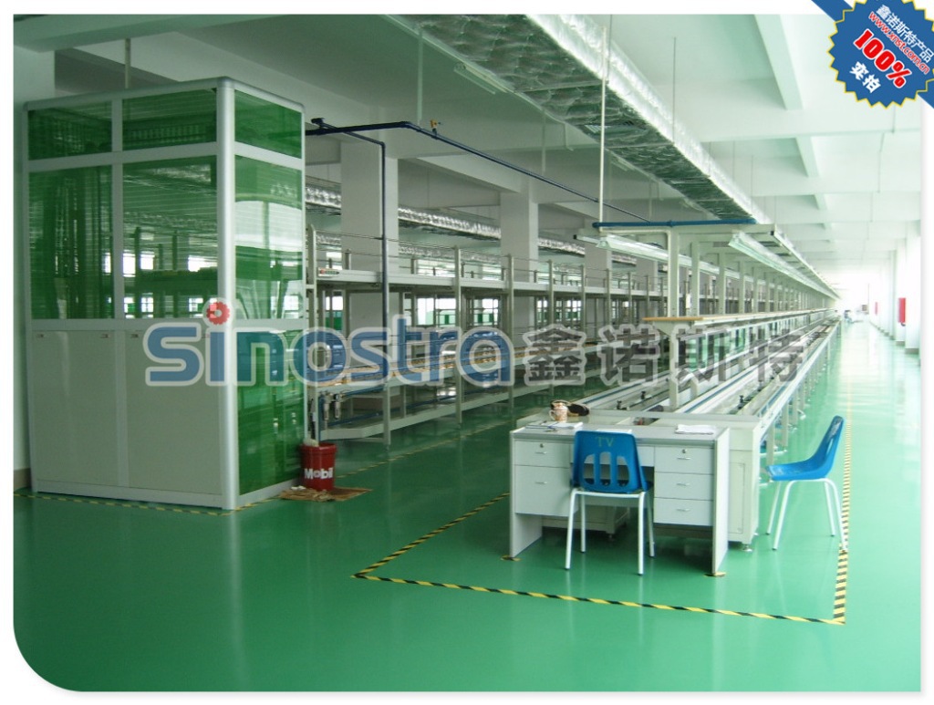 流水线工作台电脑主机生产线The host computer production line