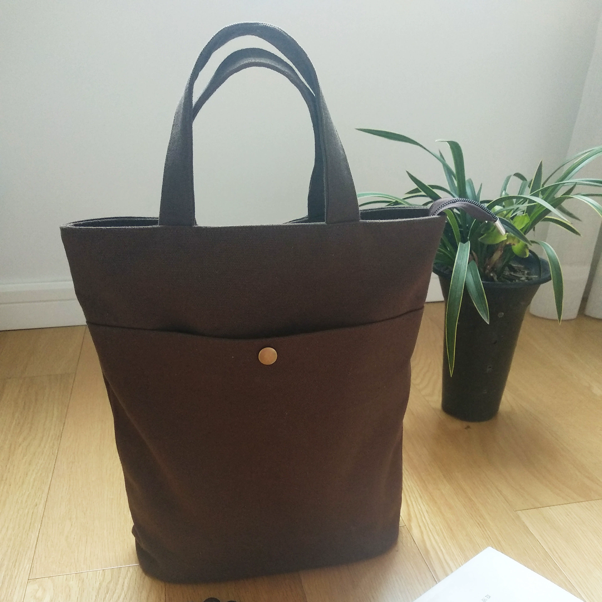 Холщовая сумка для защиты окружающей среды, удобная мода для студентов большой емкости