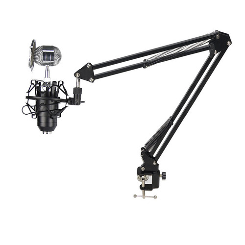 Cross-border NB35 37 nb39 live broadcast universal cantilever bracket adjustable desktop tablet microphone microphone bracket