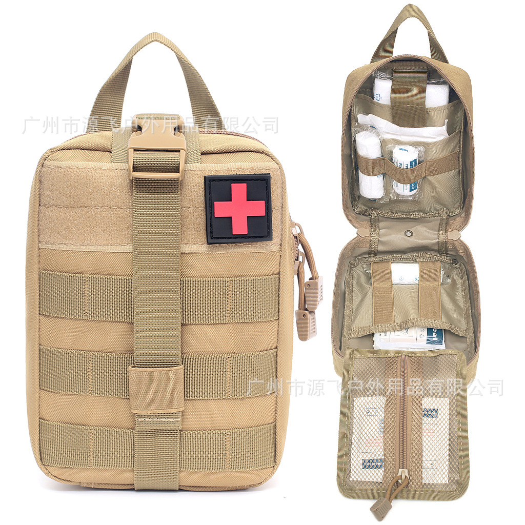 Tactical Medical Bag Accessory Bag Accessory Bag Tactical Waist Bag Camouflage Multifunctional Bag Outdoor Mountaineering Survival Bag