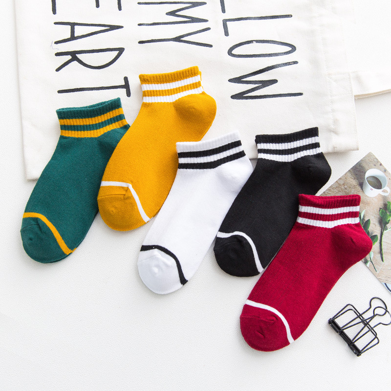 Nuevos Calcetines de corte bajo para mujer Corea del Sur lindos calcetines de tobillo primavera y verano Calcetines cortos delgados de moda de estilo japonés para estudiantes