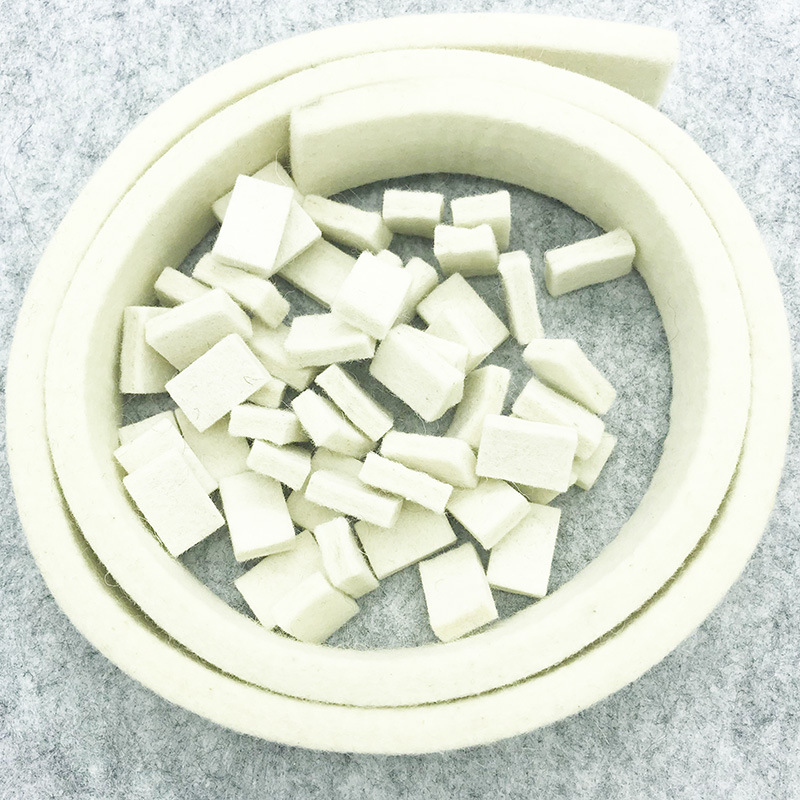 松软羊毛毡垫片 毛毡条 毛毡油封垫机械专用