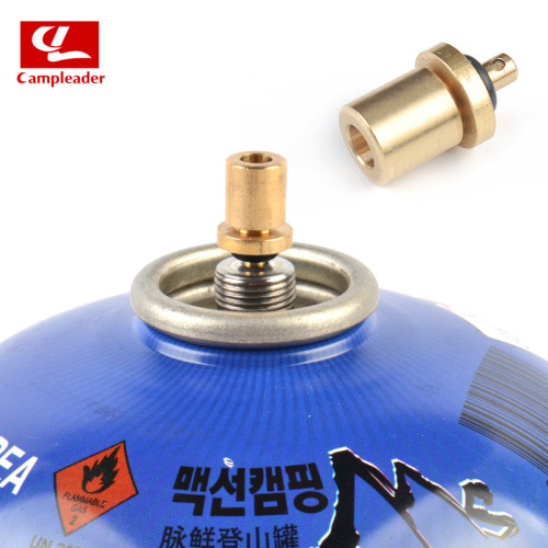 Outdoor stove long gas tank filling flat gas tank filling accessories filling valve 5g pure copper mini ultra-light filling valve