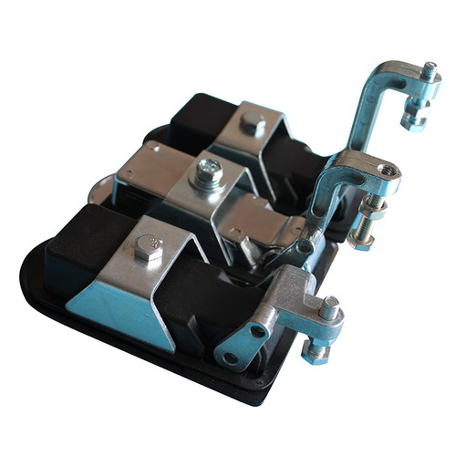Factory direct sales MS609 zinc alloy flat trailer RV cabin semi-circular electrical cabinet door tool box MS838A lock