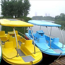 高位脚踏船 公园观光船 游船