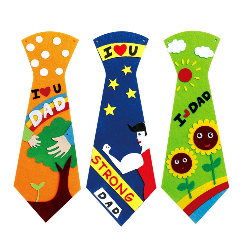 Hecho a mano DIY empate no tejido pasta creativa material educativo Paquete de regalo de Acción de Gracias