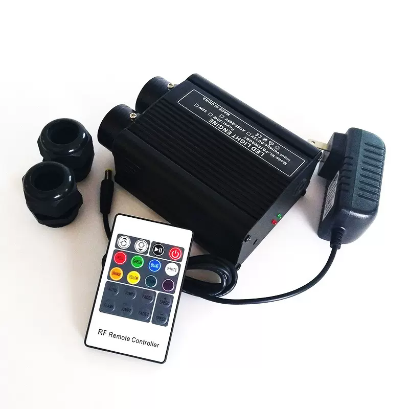 导光光纤32W光源器 客厅天花板星空顶光纤发光器车载满天星光源机