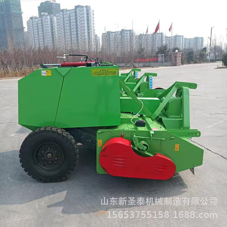 圣泰粉碎打捆机  收割打捆机玉米秸秆 秸杆粉碎打捆体机