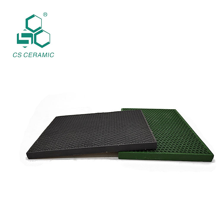 萍乡中源瓷业 供应蜂窝陶瓷燃烧板 红外线蜂窝陶瓷