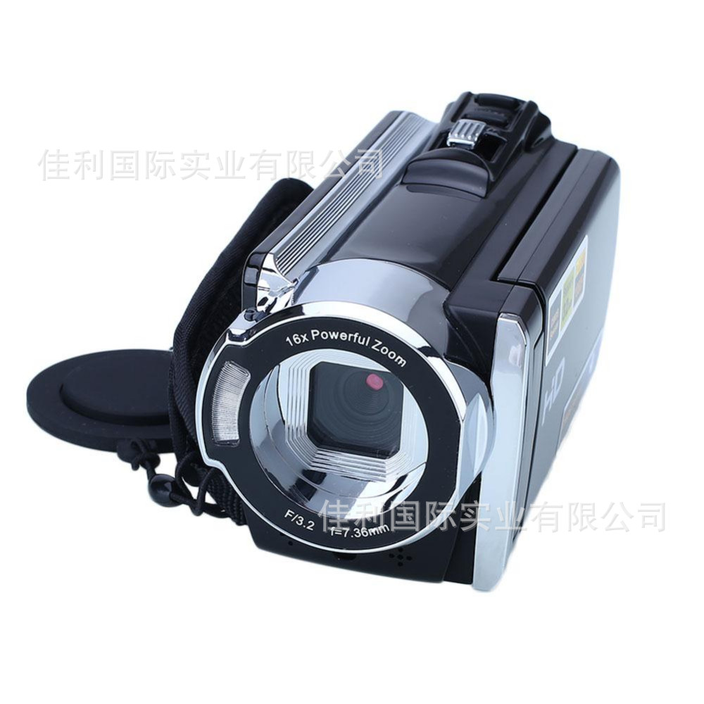 Factory Batch 16.0million Pixels 3.0inch HD-66b HD Digital Video Camera 16x Zoom
