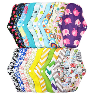 2024 new sanitary napkins manufacturers washable sanitary napkins 40 colors washable in stock supply