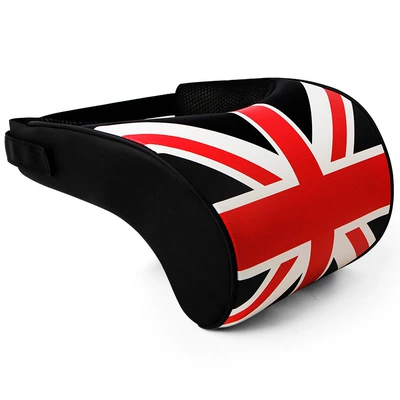 Factory wholesale rice flag Headrest - red-and-black-cow-headrest